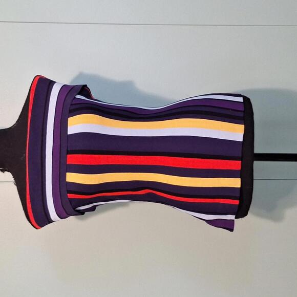 Tops - Ipekyol Fitted Striped Sleeveless Shirt Size Small